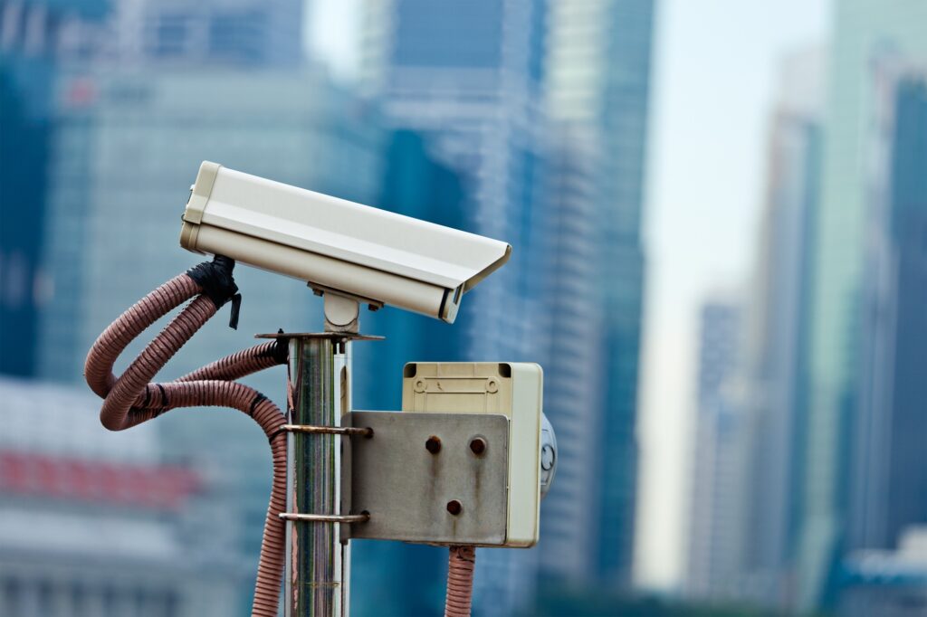 CCTV surveillance camera in Singapore